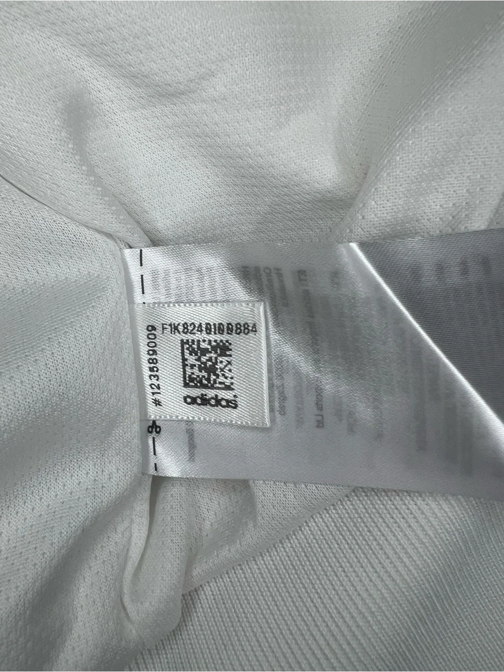 Authentic Adidas Real Madrid 2020-21 Anthem Jacket XL White Gold